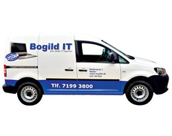 Bogild IT bilen kommer i Skive, Salling og Mors